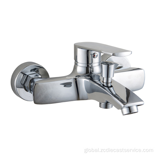 Brass Shower Bathroom Tap Electric Heating Metal Casting Products Faucets Supplier